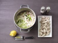 Hühnerfrikassee kochen