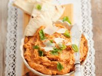 Hummus mit Tomaten Rezept