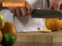 Wie Sie eine Orange richtig in Fruchtfilets teilen (filetieren)