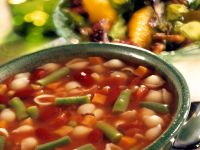 Italienische Gemüsesuppe mit Nudeln Rezept