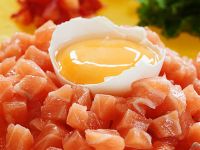 Japanisches Lachstatar Rezept