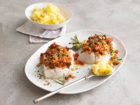 Kabeljau mit Pastinaken-Steckrüben-Stampf Rezept