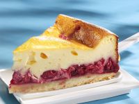 Käse-Kirschkuchen Rezept