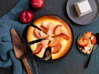 Käsekuchen mit Schokoboden Rezept