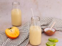 Kaki-Lassi Rezept