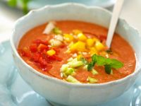 Kalte spanische Suppe (Gazpacho) Rezept
