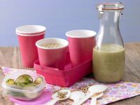 Kalte Zucchinisuppe mit Joghurt Rezept