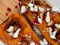 Karamellisierter Kürbis im Backofen Rezept