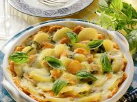 Kartoffelgratin mit Möhren Rezept