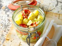 Kartoffelsalat mit Basilikummayonnaise Rezept