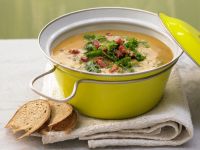 Kartoffelsuppe mit Grünkohl Rezept