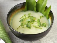 Kartoffelsuppe mit Bärlauch Rezept