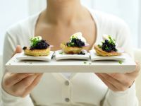 Kaviar-Blinis – smarter Rezept
