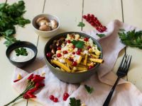 Keto-Bowl mit Pilzen und Chinakohl Rezept