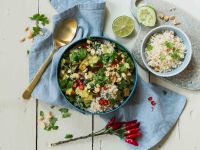 Keto-Gemüse-Curry mit Blumenkohlreis Rezept