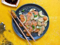 Koreanische Gemüse-Pancakes Rezept
