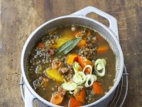 Kürbis-Linsen-Topf Rezept