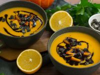 Kürbissuppe mit Hokkaido