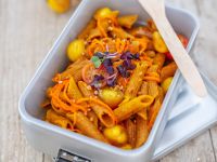 Kurkuma-Linsennudeln Rezept