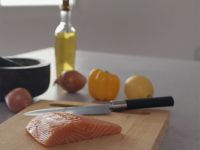 Lachs in der Pfanne saftig braten