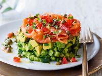 Lachstatar mit Avocado Rezept