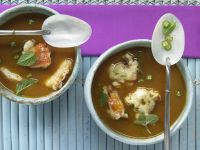 Langusten-Kokos-Suppe Rezept