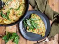 Lauchfrittata Rezept