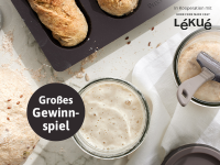 Jetzt 1 von 10 Sauerteig-Starter Sets von LéKUé gewinnen