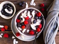 Lila Smoothie-Bowl Rezept