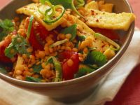 Linsen mit gebratenem Tofu Rezept