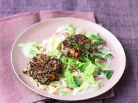 Linsenbratlinge auf Apfel-Wirsing Rezept