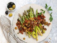 Loaded grüner Spargel Rezept