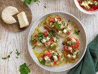Low-Carb-Bruschetta Rezept