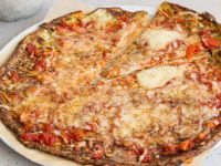 Low-Carb-Zucchinipizza Rezept