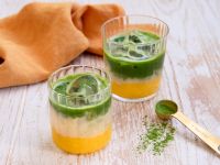 Mango-Matcha-Latte Rezept