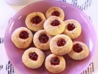 Marmeladen-Kokos-Plätzchen Rezept