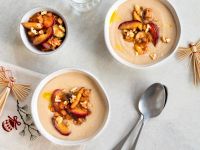 Maronensuppe mit Topping Rezept