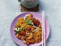 Mienudeln mit Hähnchen Rezept