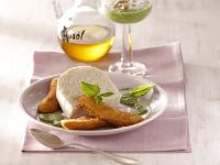 Milchreismousse mit gebackenen Minibananen Rezept