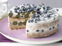 Mini-Blaubeertorte Rezept