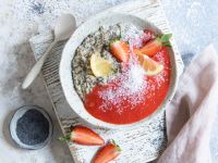 Mohn-Zitronen-Porridge Rezept