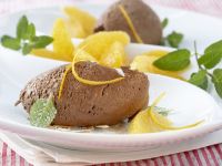 Mousse au Chocolat mit Orangen Rezept