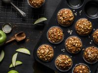 Muffins mit Möhre und Apfel Rezept