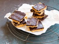 No Bake Peanut Butter Bars Rezept