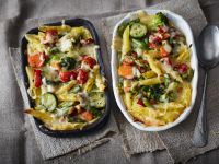 Nudel-Gemüseauflauf Rezept