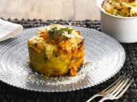 Nudelgratin mit Butternut-Kürbis Rezept