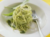 Nudeln mit Bärlauch-Pesto Rezept