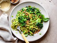 Nudeln mit Erbsen Rezept