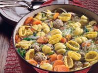 Nudelsuppe aus dem Ofen Rezept