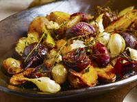 Ofengemüse mit Knoblauch und Thymian Rezept
